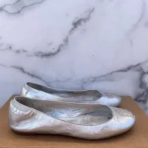 スニーカー ALEXANDER MCQUEEN Silver Leather Ballerinas Alexander McQueen | Shoes | Alexander Mcqueen Silver Leather
